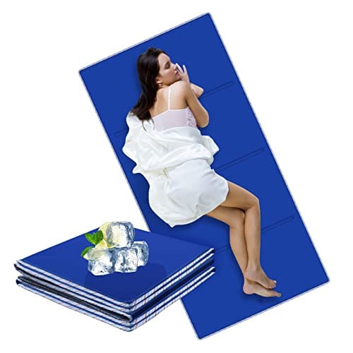 GENERAL ARMOR Gel K&uuml;hlmatte K&uuml;hlkissen Isomatte 140&times;70cm, K&uuml;hlkissen K&uuml;hlpad zur Regulierung der K&ouml;rpertemperatur, Selbstk&uuml;hlendes K&uuml;hlkissen f&uuml;r Hunde Katzen Haustiere&hellip;